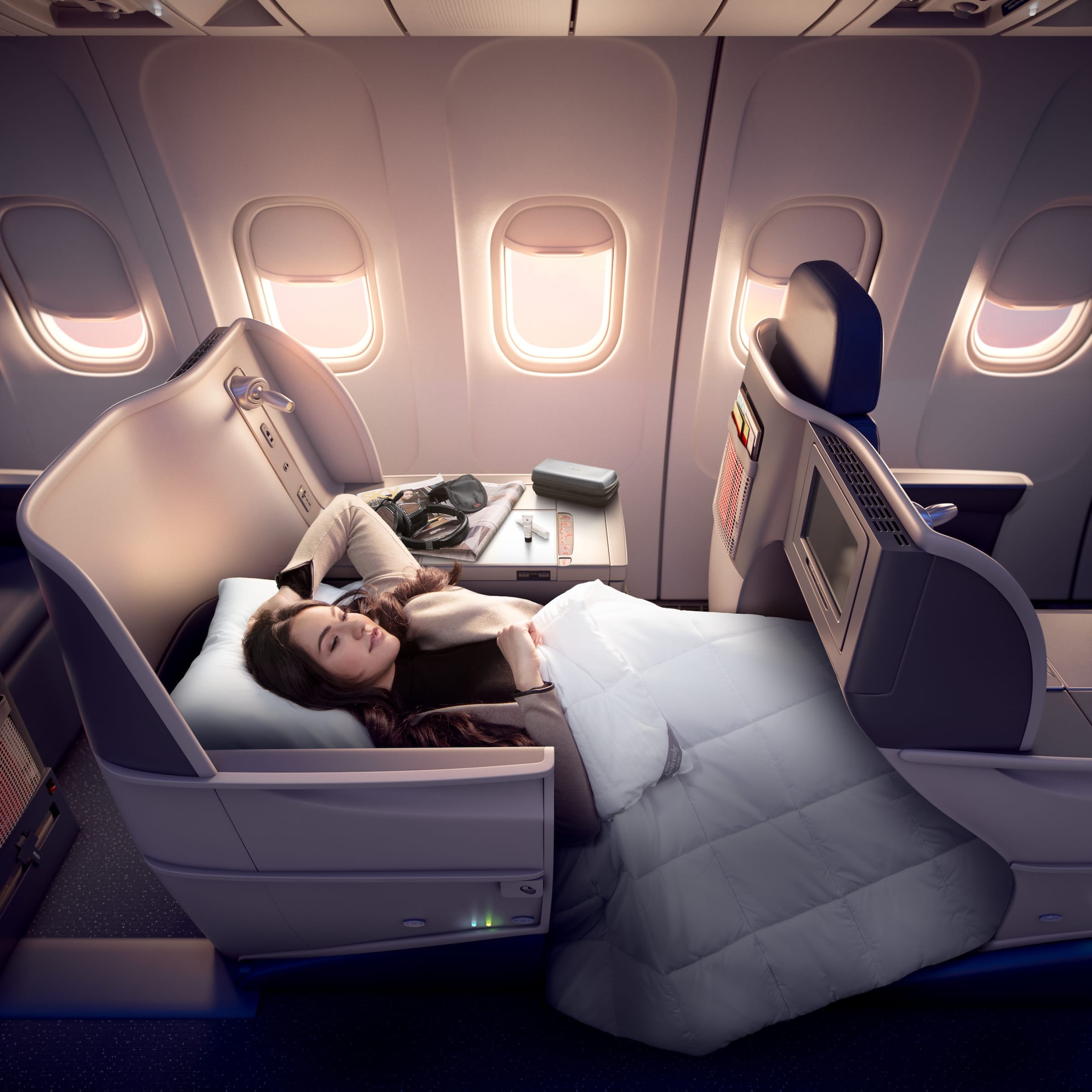 $797+ Transcontinental US Flat Bed Business Class Flights - Round Trip
