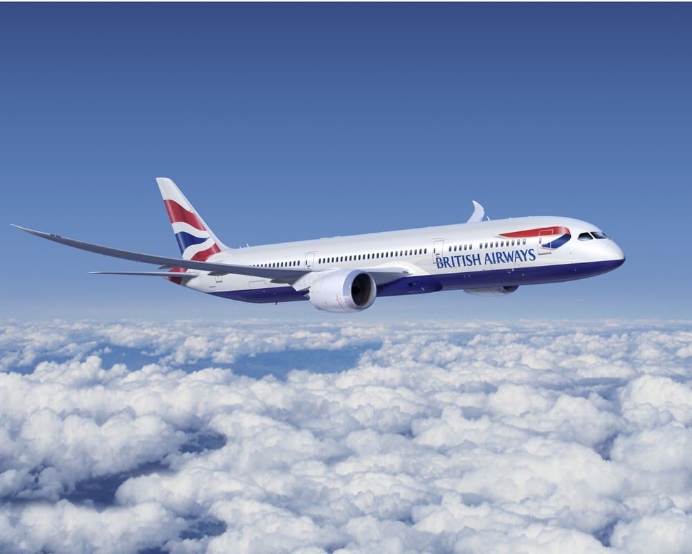 british airways 787