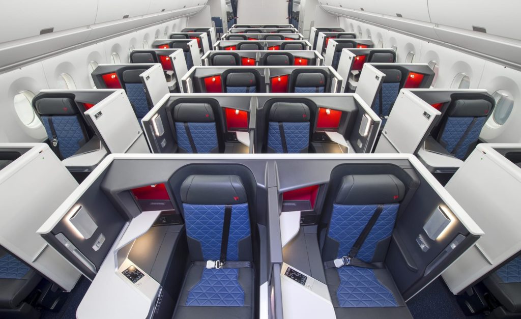 Delta Putting Privacy Doors In Business Class On More Planes...