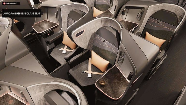 Turkish Airlines New Business Class Seats