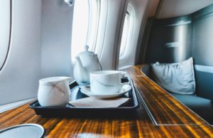 Cathay Pacific First Class Tea
