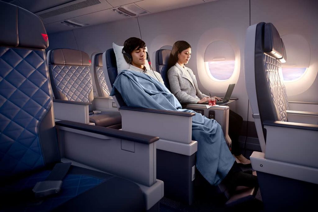 Delta Premium Select Seats A350