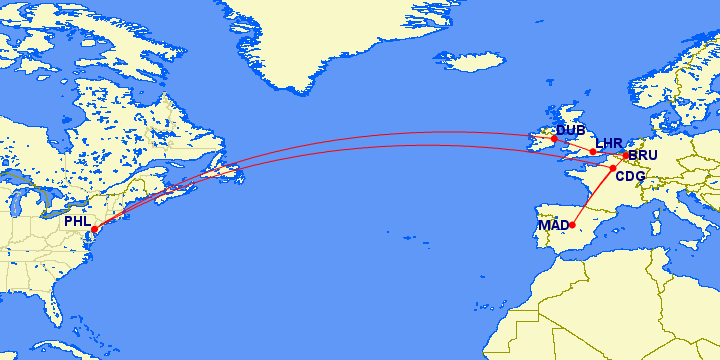 Asia Miles Oneworld Multi Carrier Europe Example