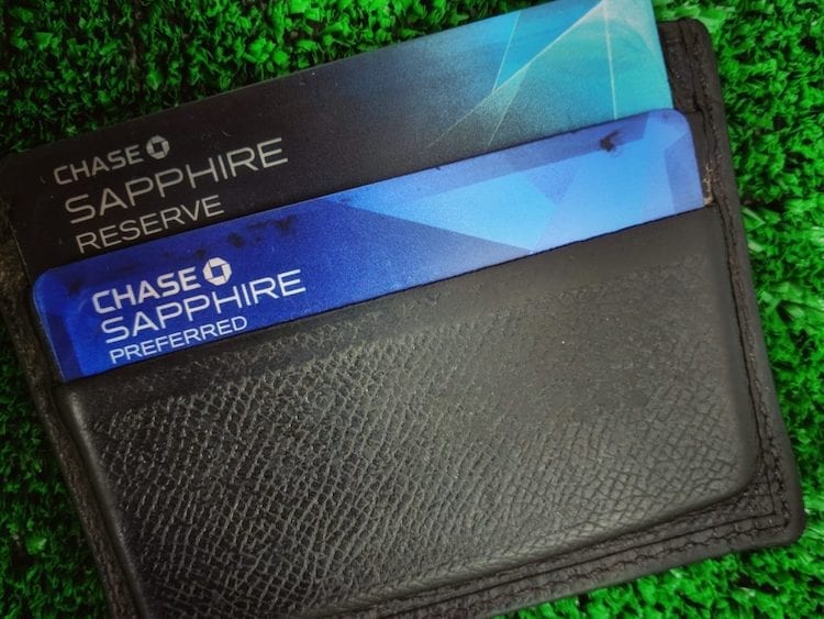 Chase Sapphire Preferred And Reserve