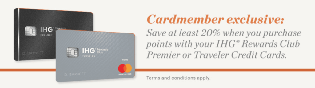 IHG 20% Discount On Points