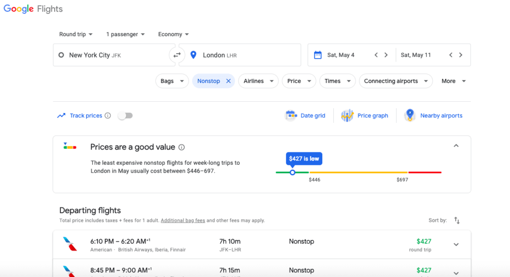 Google Flights Just Added Two Amazing Features You Should