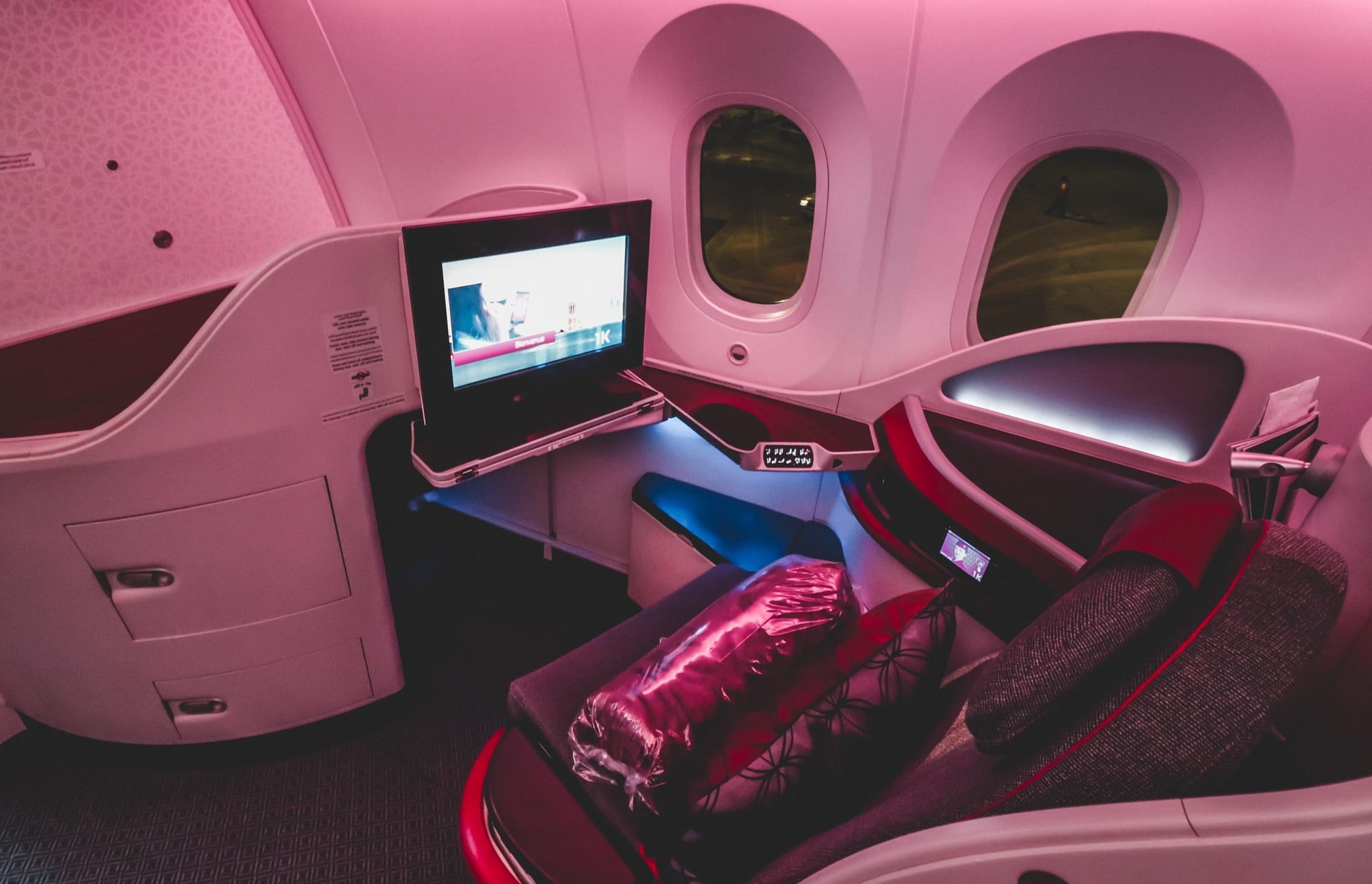 Review Qatar Airways Dreamy Boeing 787 Dreamliner Business Class