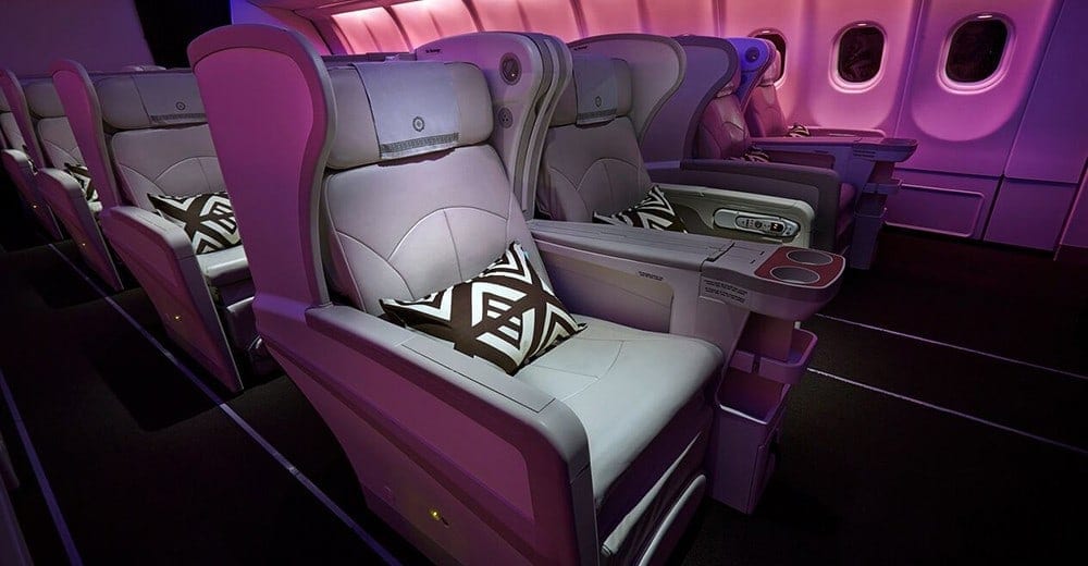 Fiji Airways Business Class