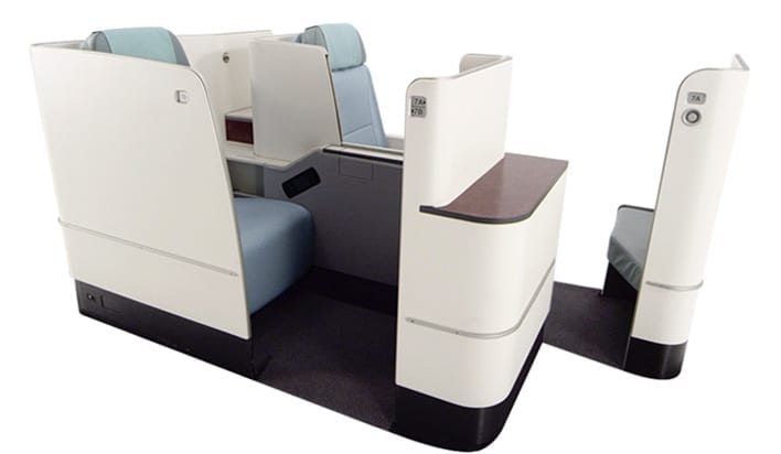 Korean Air Business Class Seat