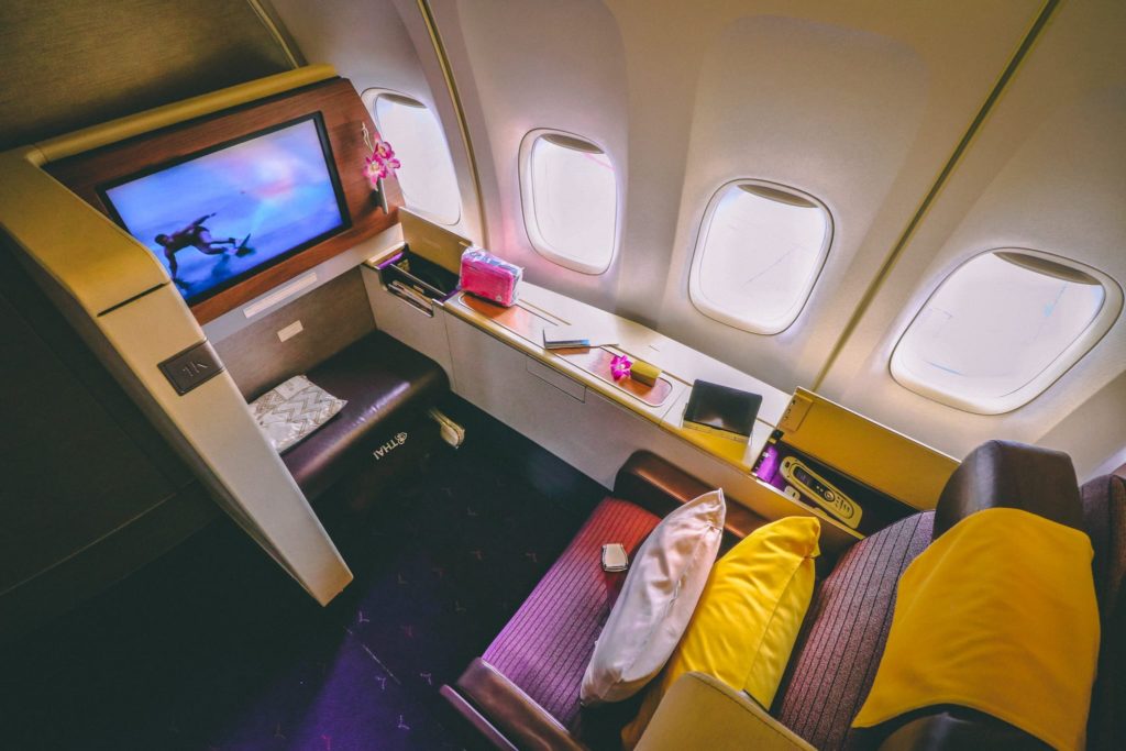 Thai Airways First Class Seat