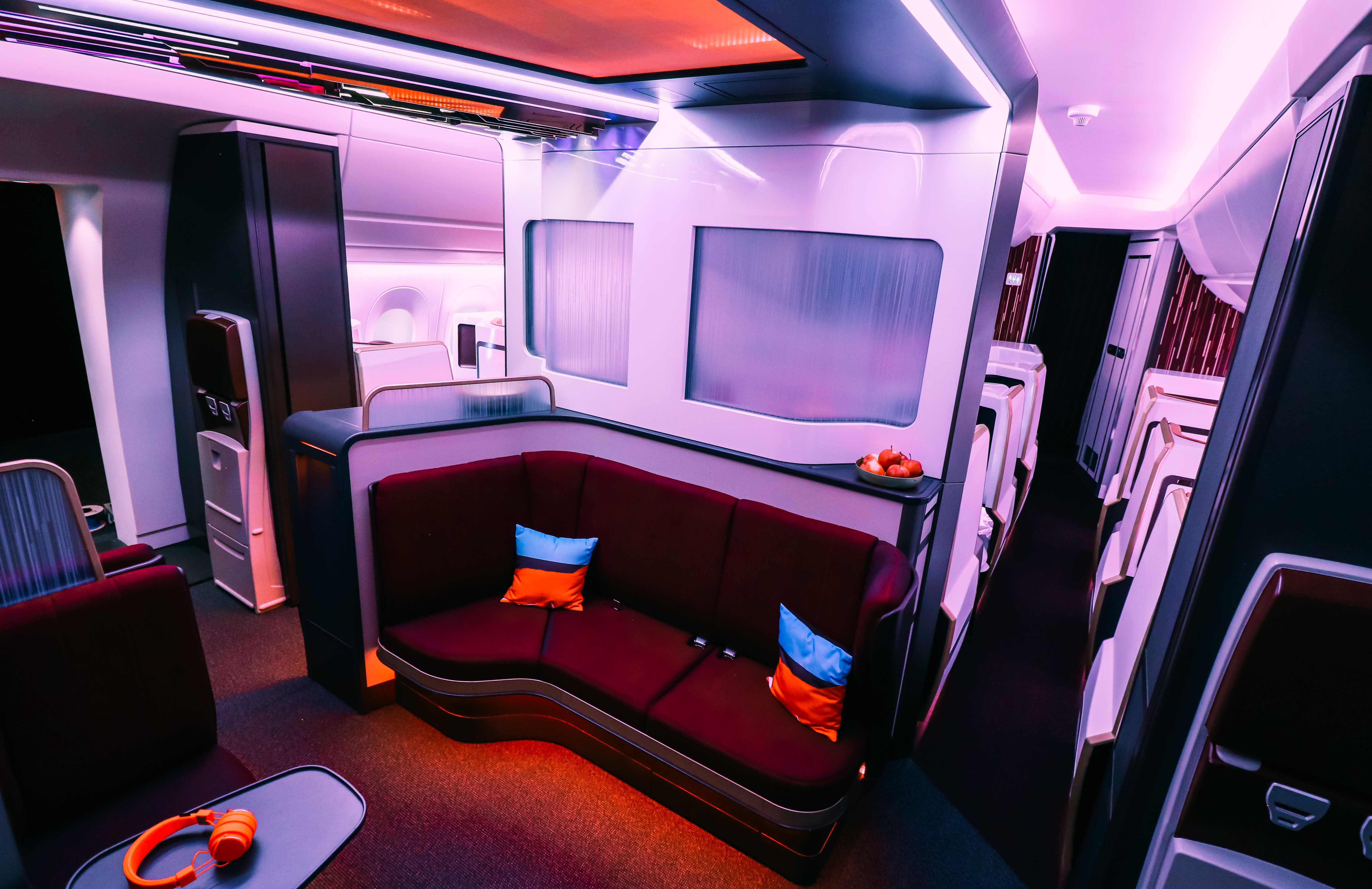 Unveiled Virgin Atlantic A350 New Upper Class Bar In The Sky