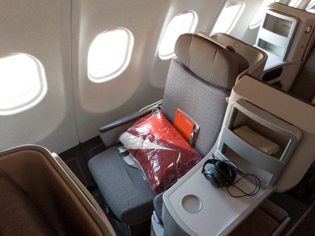 Iberia Business Class Seat A340