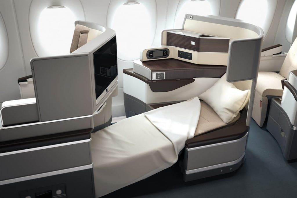 TAP Air Portugal Business Class Seat