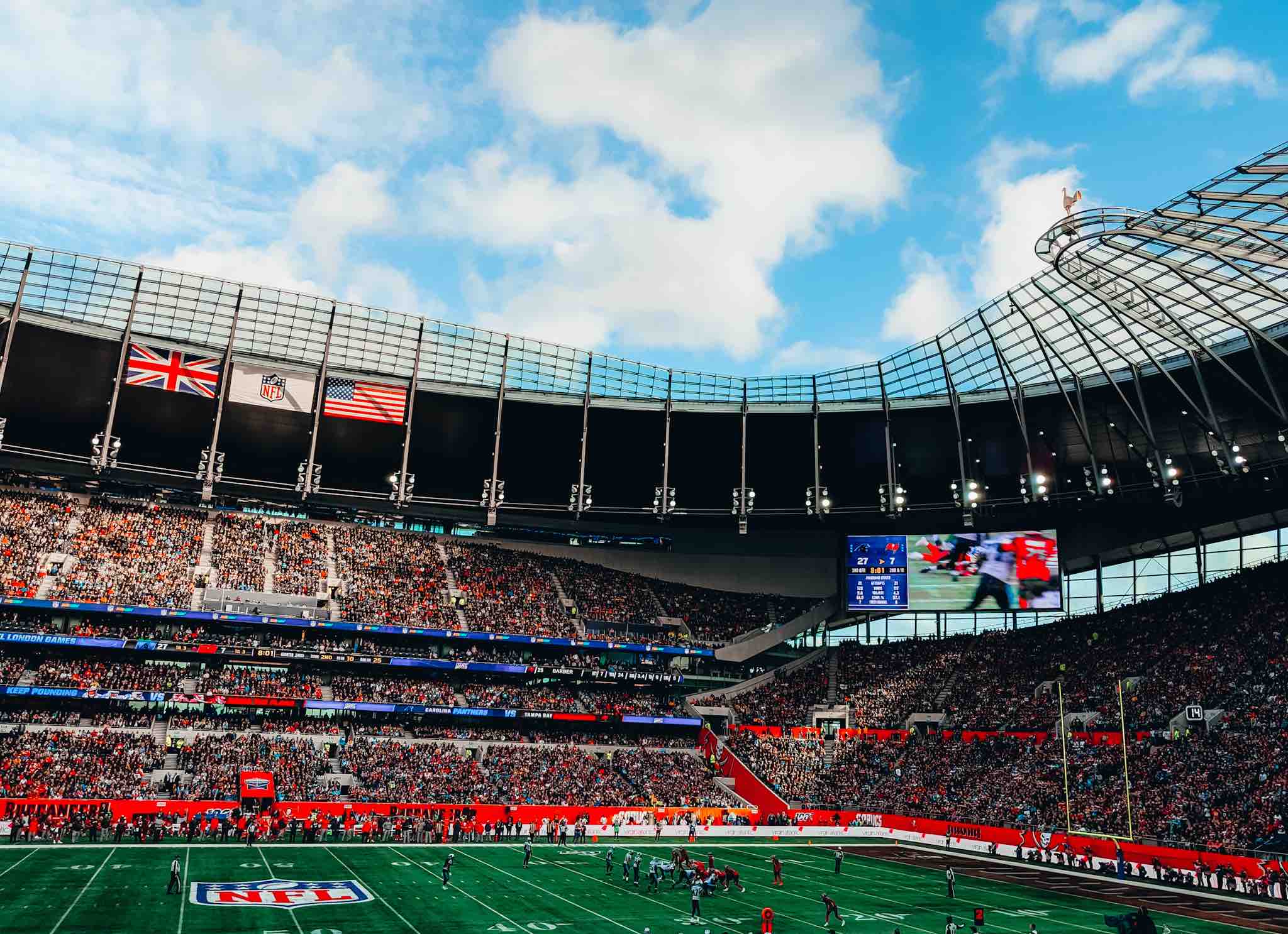 Football Meets Football Attending An NFL Game In London