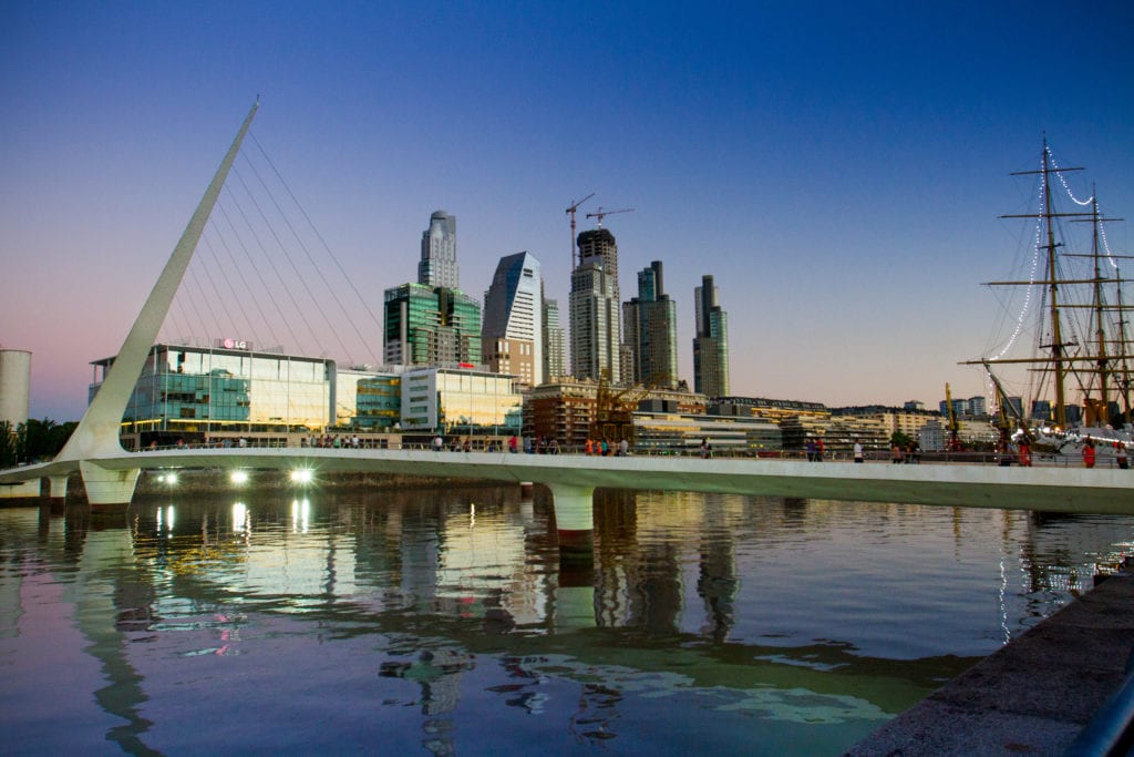 Puerto Madero, from Buenos Aires Ciudad website