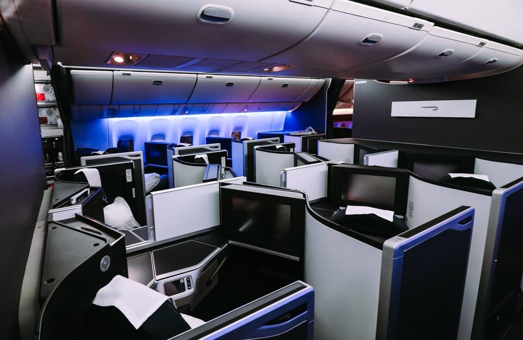 British Airways 777 Interior