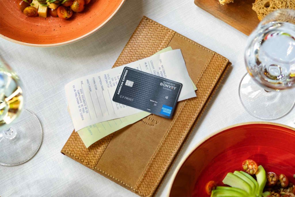 a credit card on a wallet