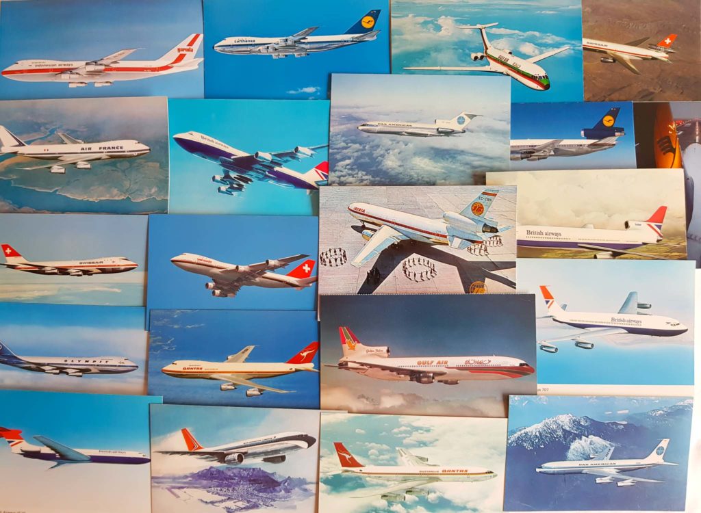 a group of pictures of airplanes