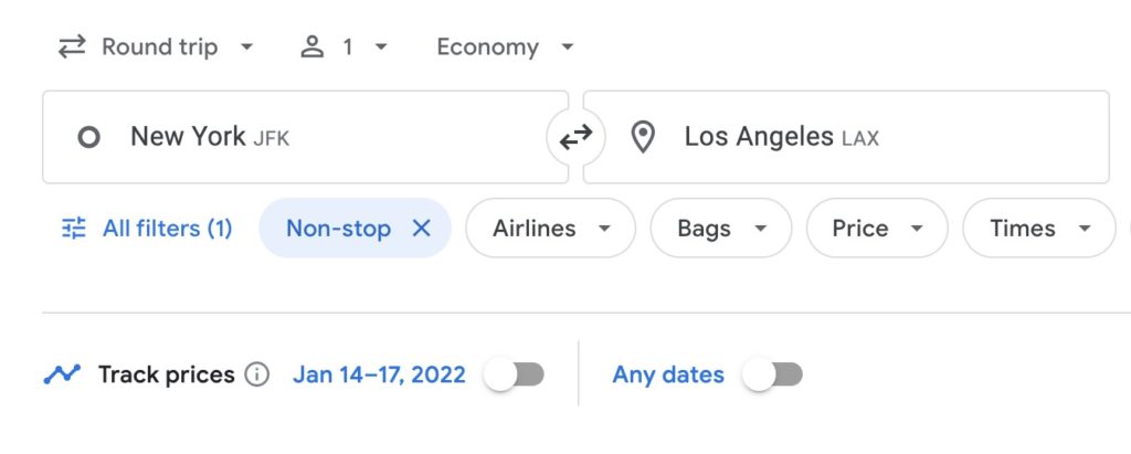 Google Flights Adds Incredible New Price Tracking Feature