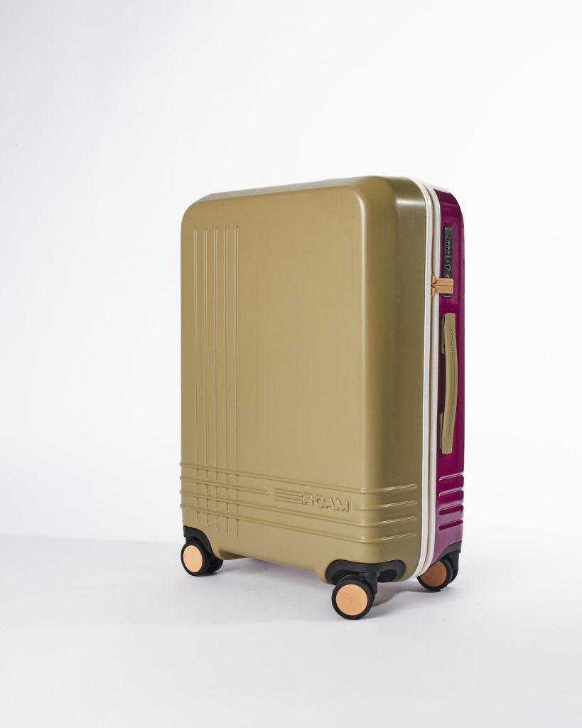 a suitcase on wheels