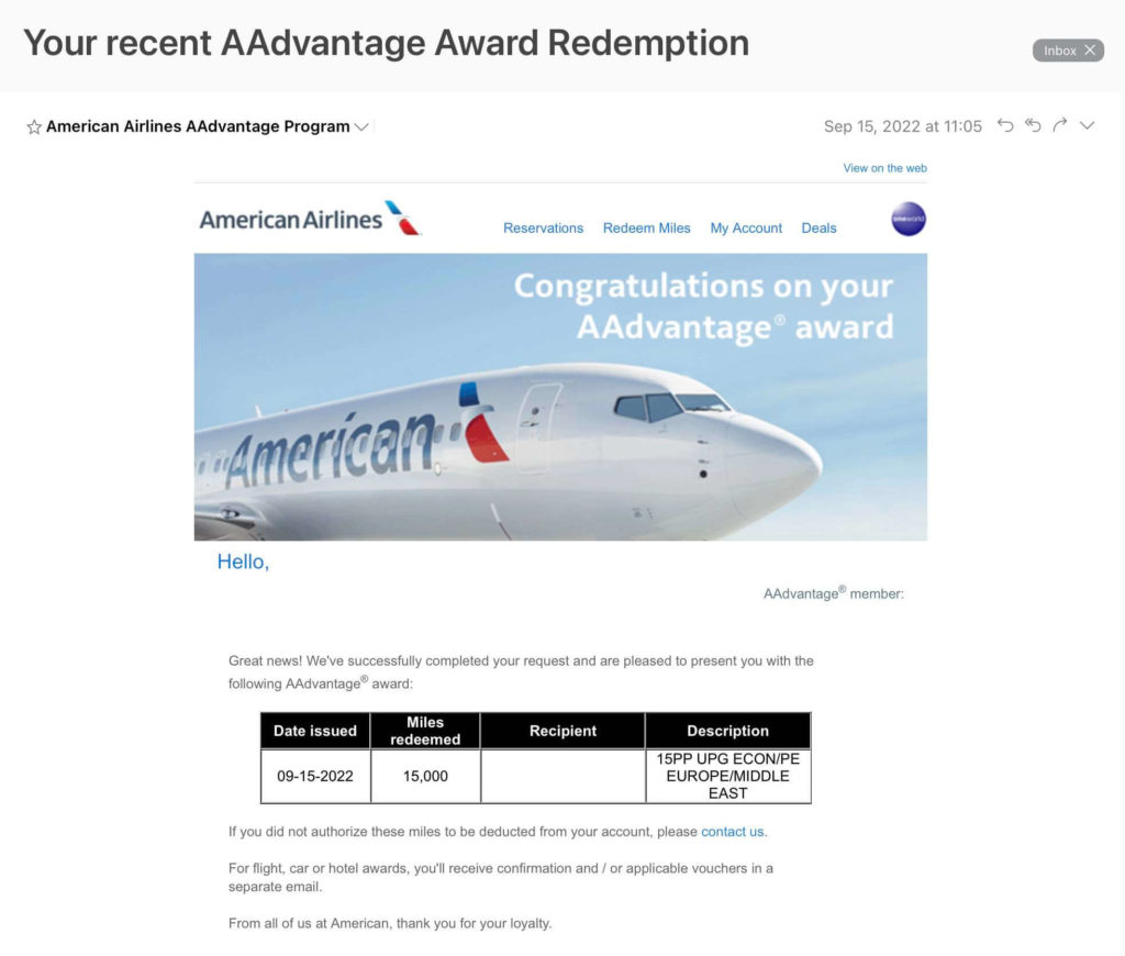 Upgrades With American Airlines: The Ultimate Guide – Forbes Advisor