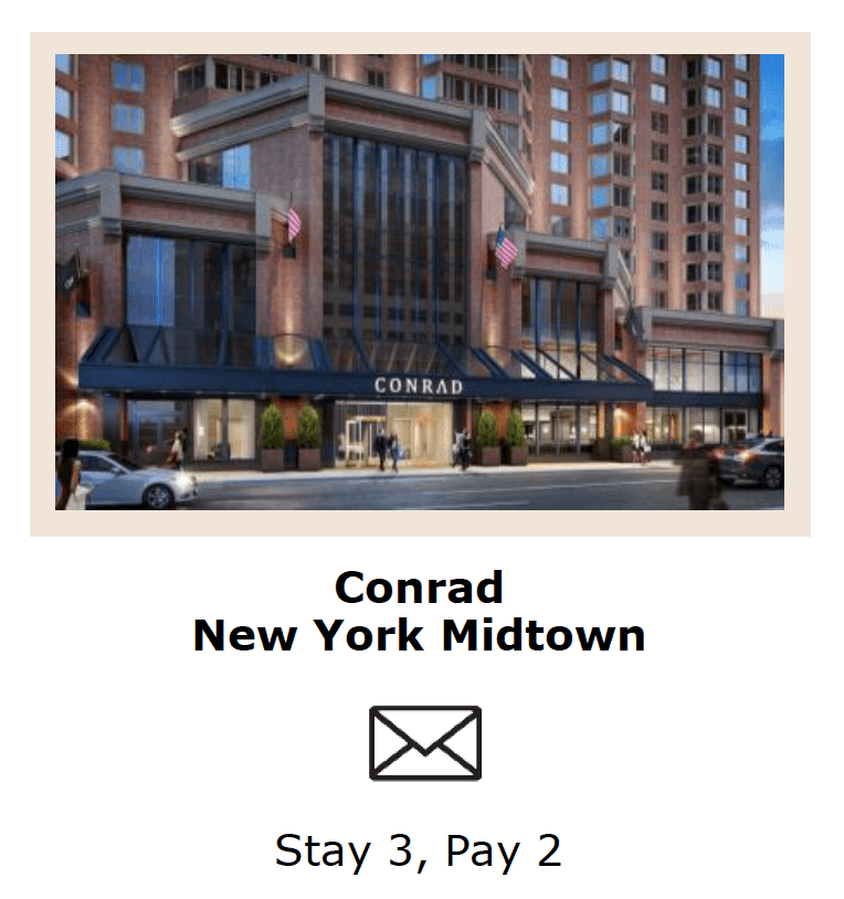 Hilton Impresario Promo - Conrad New York Midtown