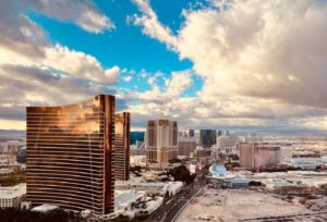 Las Vegas Hotel Luxury - View from Crockfords Las Vegas (Resorts World Las Vegas)